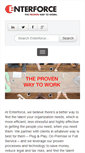 Mobile Screenshot of enterforce.com
